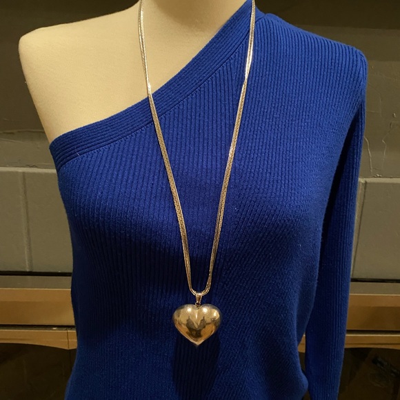Les Bernard Inc necklace with heart charm - Picture 6 of 7